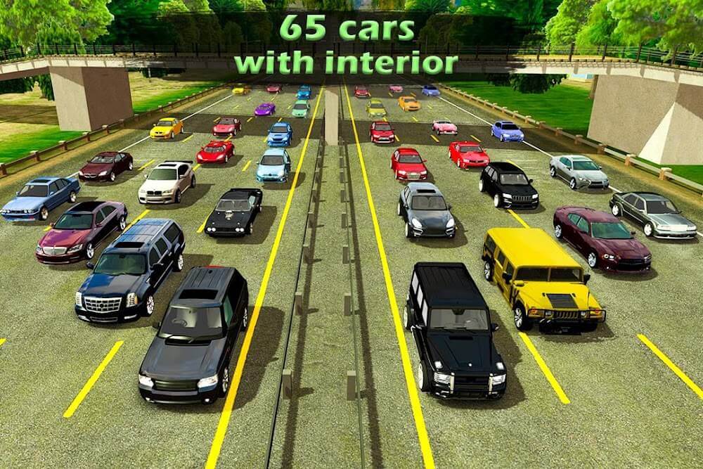 Manual gearbox Car parking v5.9.4 MOD APK + OBB (Free Shopping, Unlocked All Cars)