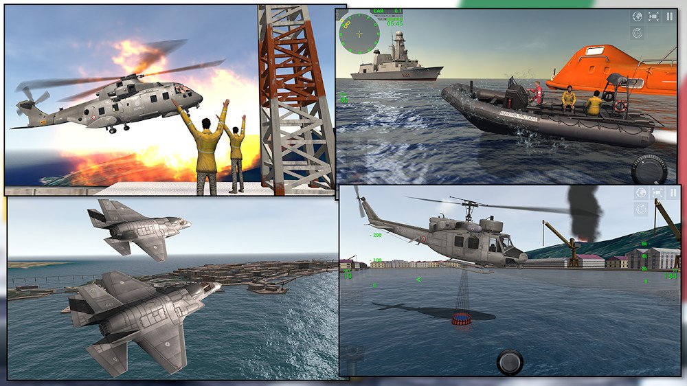 Marina Militare It Navy Sim v2.0.6 MOD APK + OBB (Unlock All Vehicles) Download