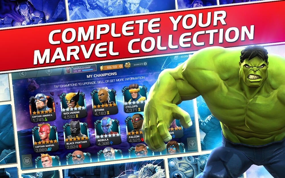 Marvel Contest of Champions v46.0.1 MOD APK (God Mode, Dumb Enemy, Free Skill)