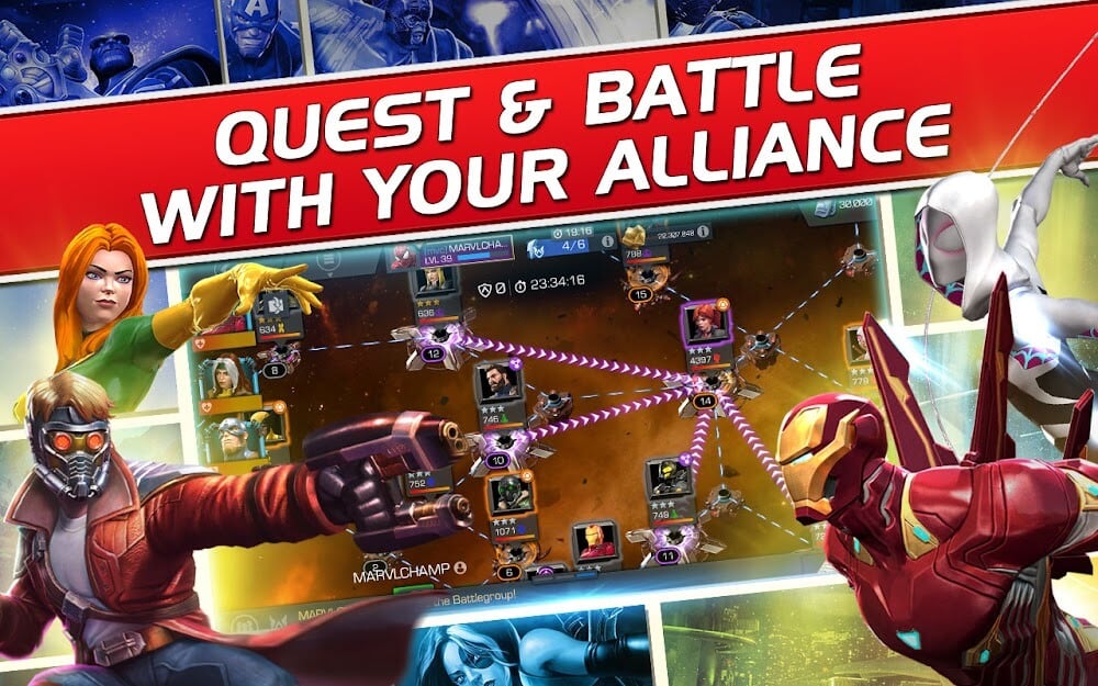 Marvel Contest of Champions v46.0.1 MOD APK (God Mode, Dumb Enemy, Free Skill)