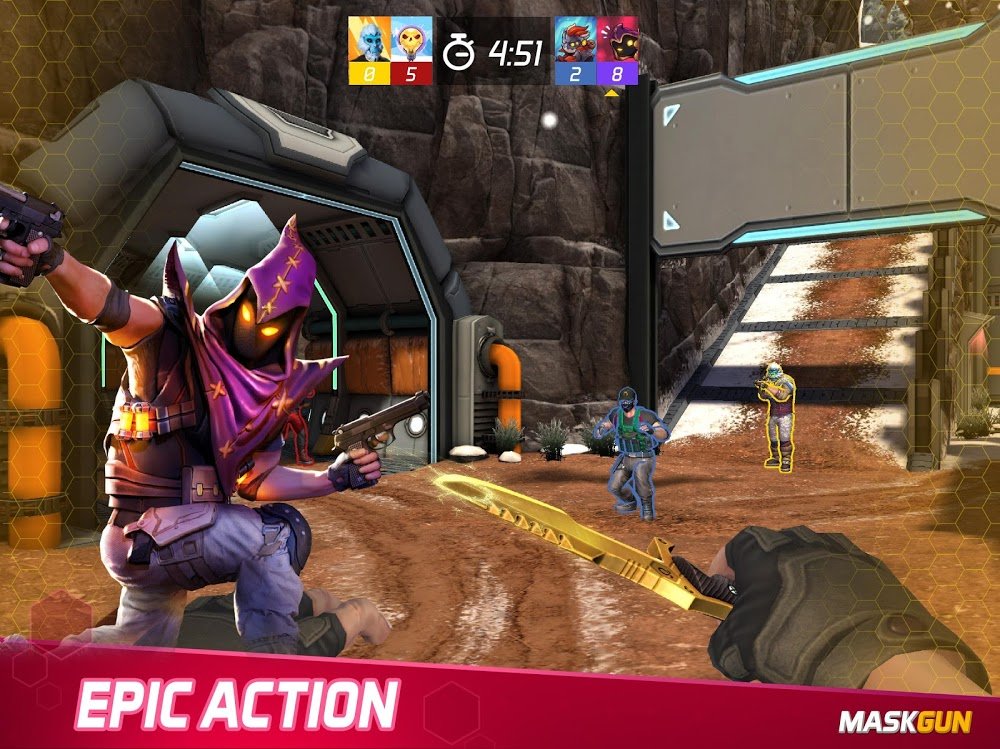 MaskGun Multiplayer FPS v2.901 MOD APK (Mega Mod)