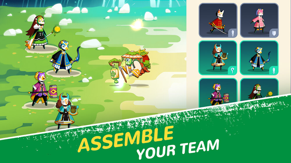 Masketeers: Idle Has Fallen v4.10.0 MOD APK (God Mode, One Hit, Gold Drop)