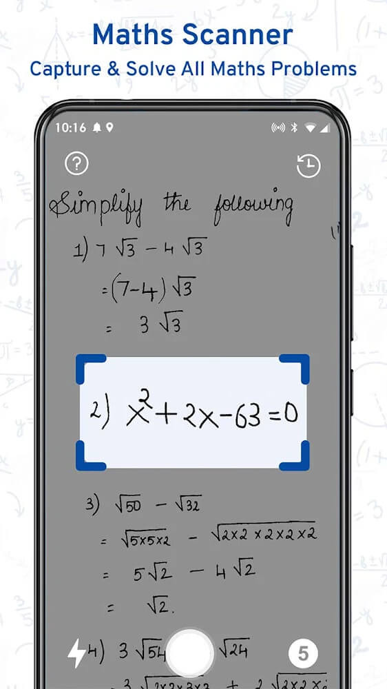 Math Scanner By Photo v11.8 APK + MOD (Premium Unlocked)