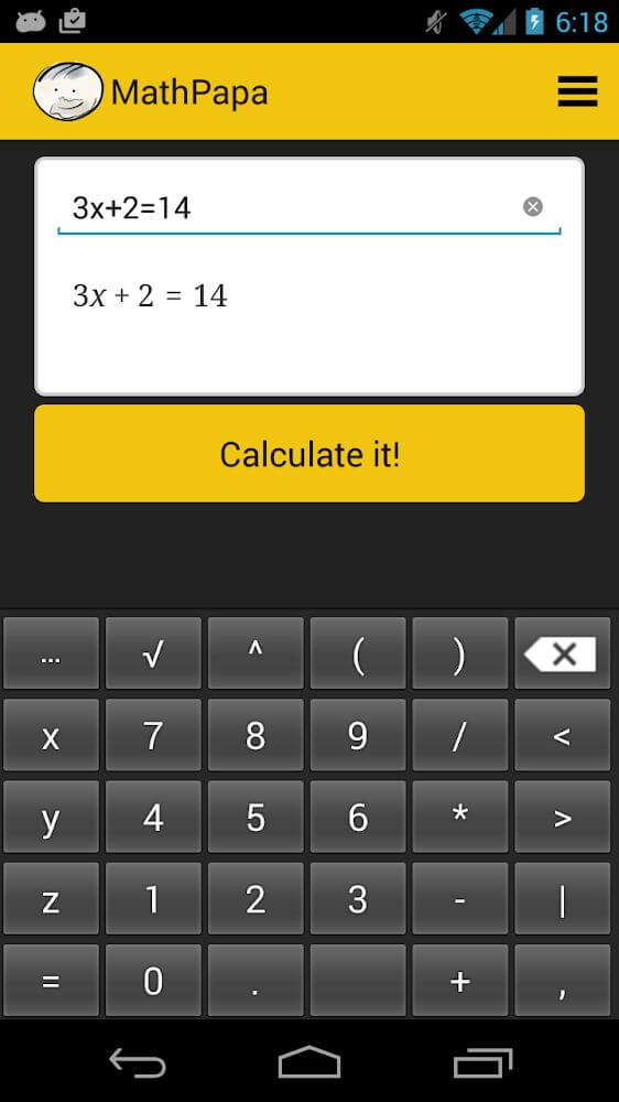 MathPapa v1.5.1 APK + MOD (Premium Unlocked)