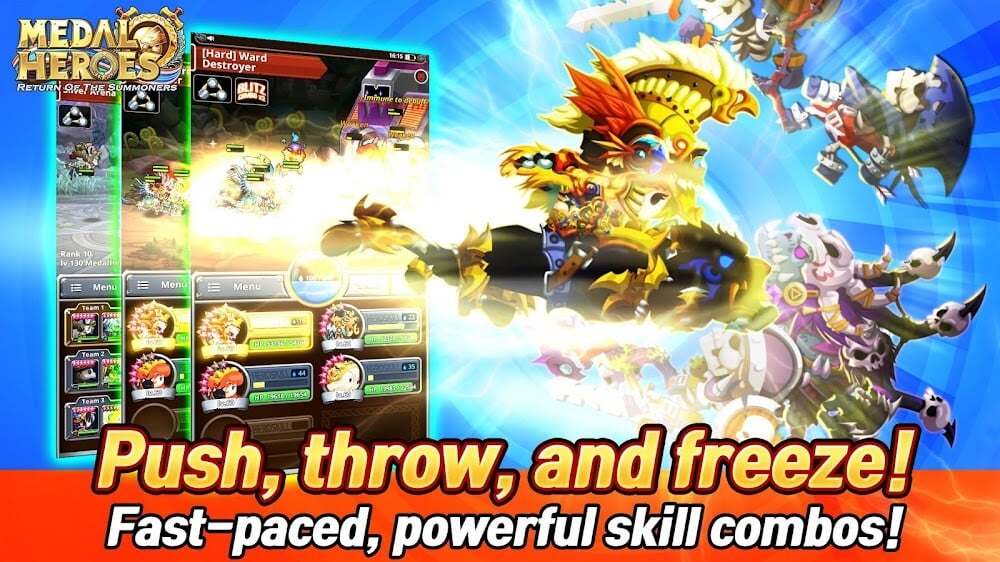 Medal Heroes v3.6.1 MOD APK (Damage, Defense Multipliers)