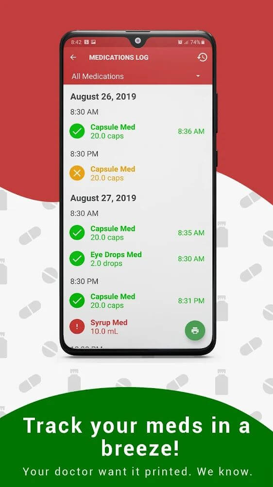 Medication Reminder & Tracker v10.0 MOD APK (Premium Unlocked)