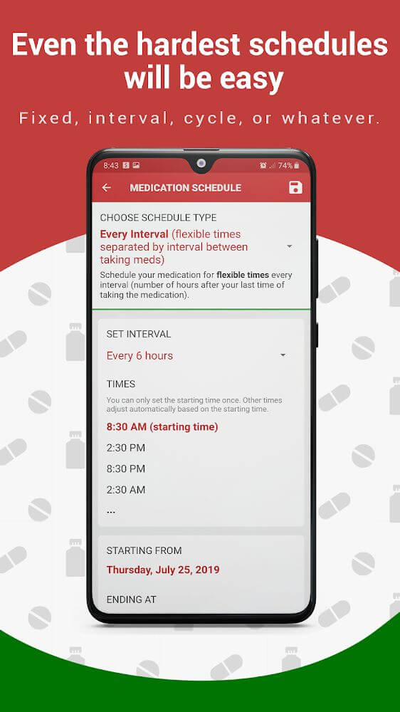 Medication Reminder & Tracker v10.0 MOD APK (Premium Unlocked)