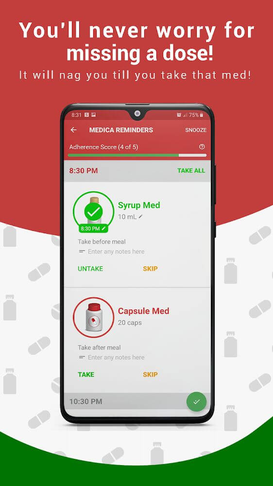 Medication Reminder & Tracker v10.0 MOD APK (Premium Unlocked)