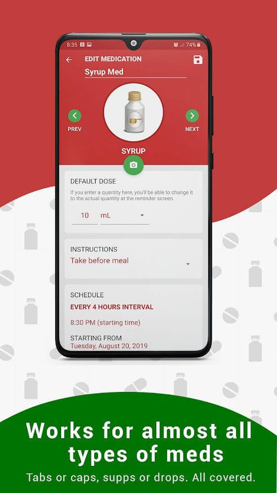 Medication Reminder & Tracker v10.0 MOD APK (Premium Unlocked)