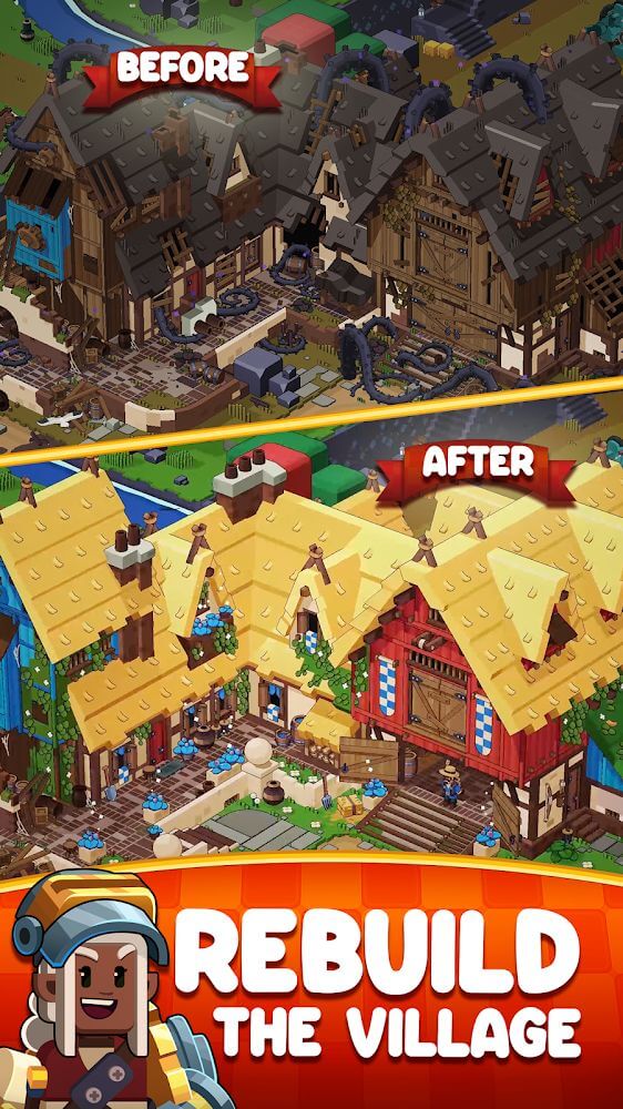 Medieval Merge v1.69.1 MOD APK (Unlimited Energy, Free Shopping)