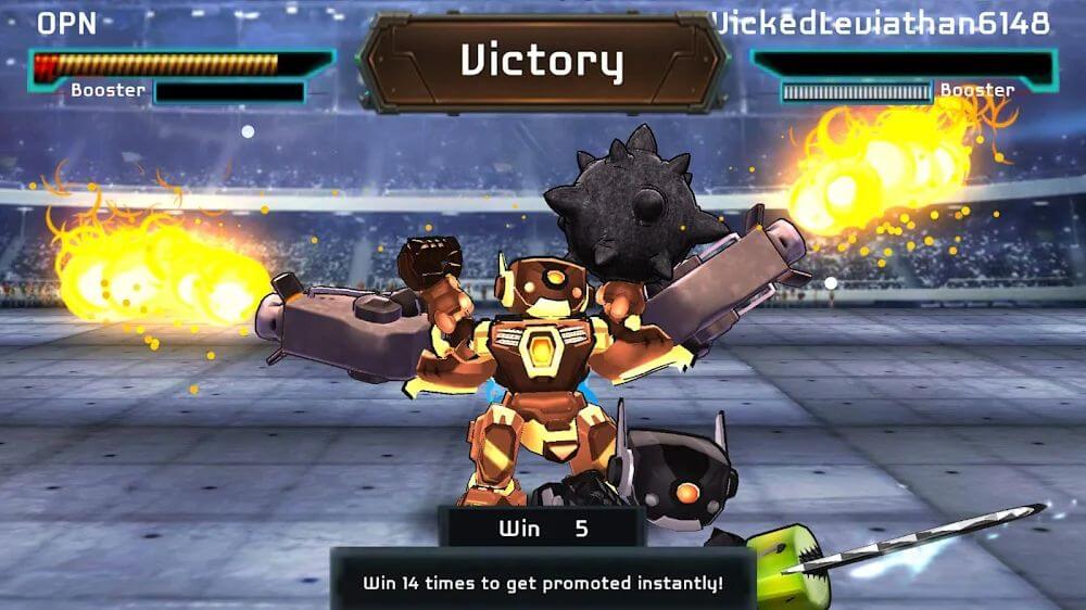 MegaBots Battle Arena v3.83 MOD APK (God Mode)