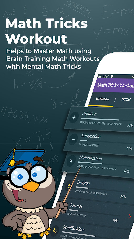 Mental Math Tricks Workout v2.6.0 MOD APK (Pro Unlocked)