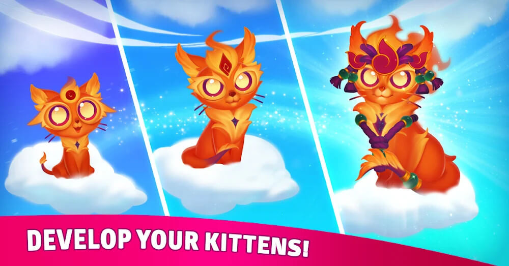 Merge Cats v2.12.2 MOD APK (Unlimited Money)