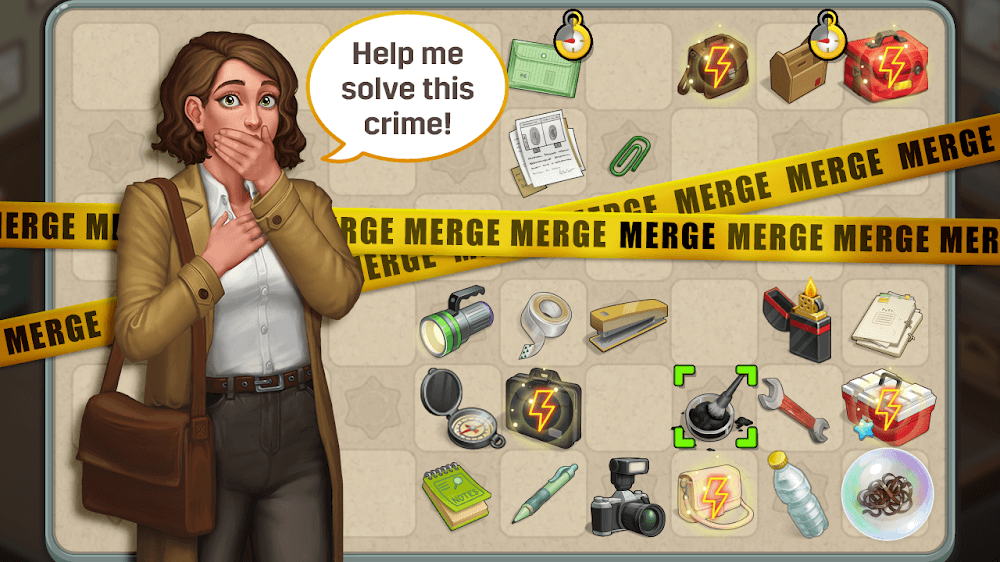 Merge Detective Mystery Story v1.40 MOD APK (Unlimited Money)