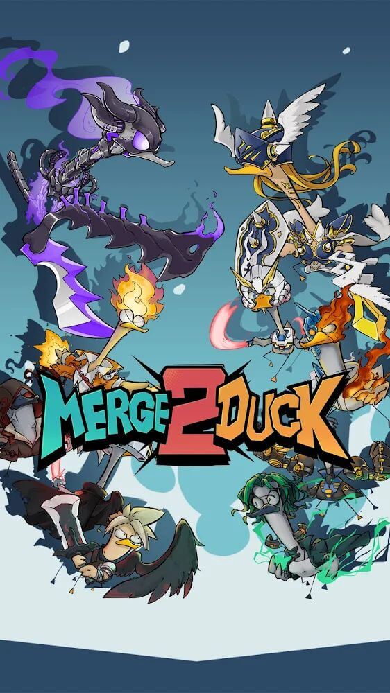 Merge Duck 2 v1.17.1 MOD APK (Defense, One Hit, God Mod)