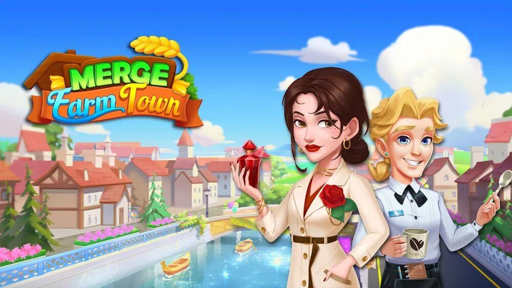 Merge Farmtown v2.3.8 MOD APK (Free Purchases)