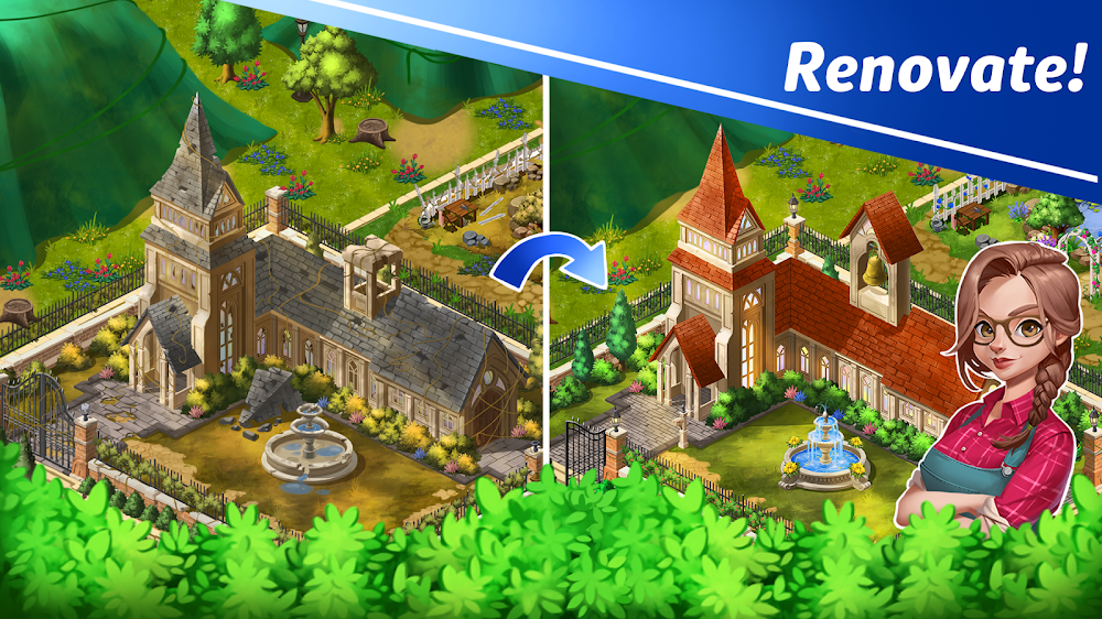 Merge Garden v1.16.5 MOD APK (Unlimited Money)