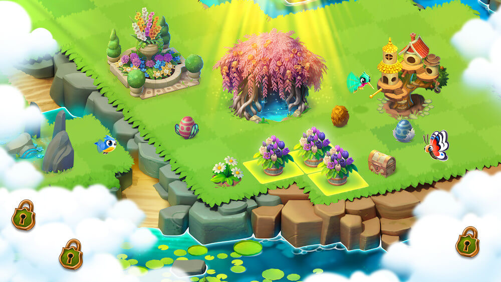 Merge Gardens v1.30.8 MOD APK (Unlimited Money)