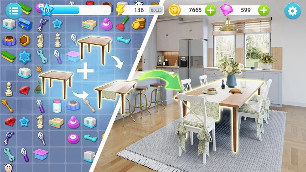 Merge Home Master v1.0.2 MOD APK (Unlimited Gems)