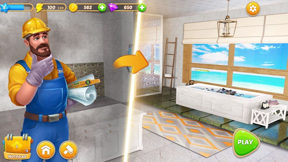 Merge Home v1.1.0 MOD APK (Unlimited Money)