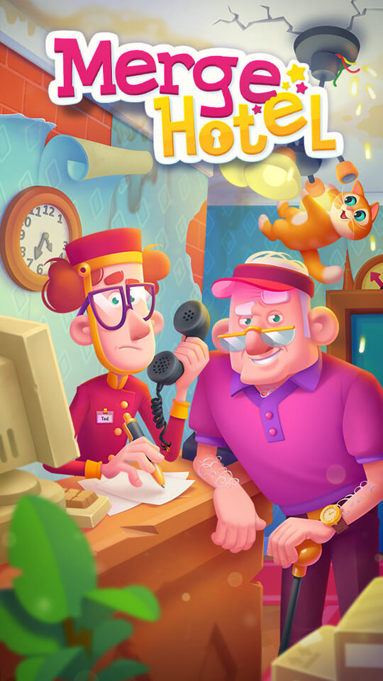 Merge Hotel: Family Story v19.3 MOD APK (Unlimited Money)