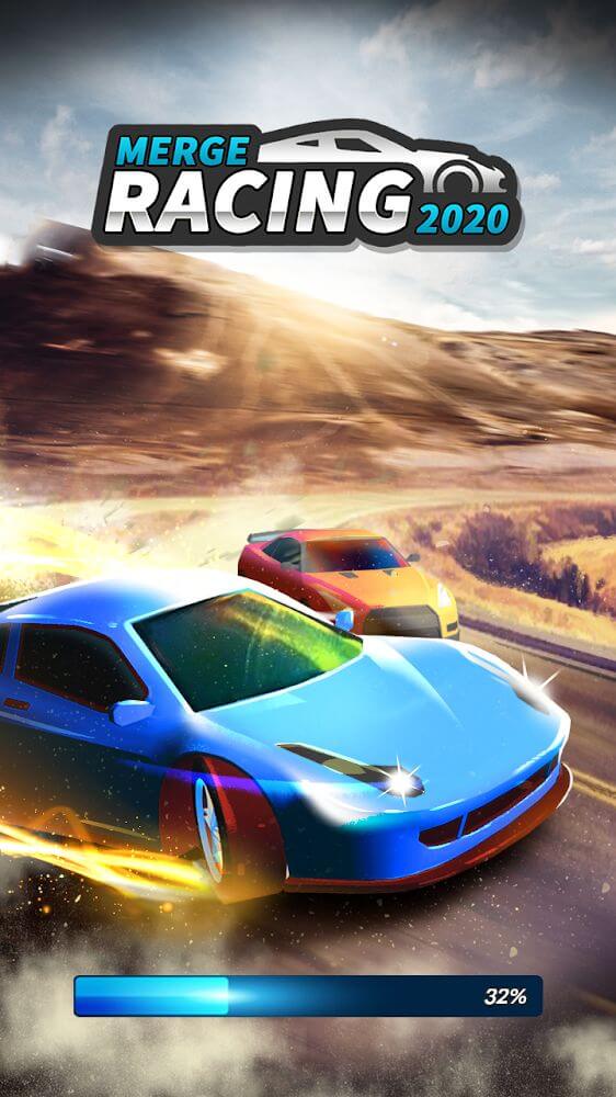 Merge Racing 2022 v2.1.38 MOD APK (Unlimited Cash, XP, No ADS)