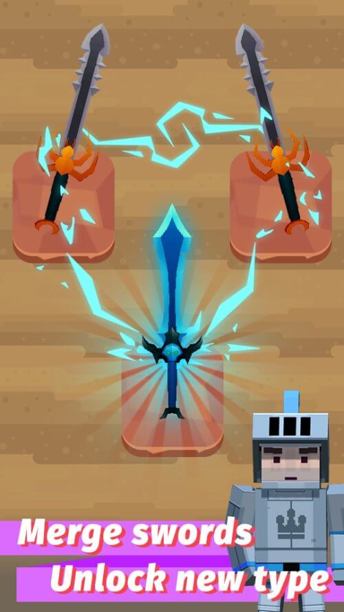 Merge Sword v2.0.7 MOD APK (Instant Achievement Reward)