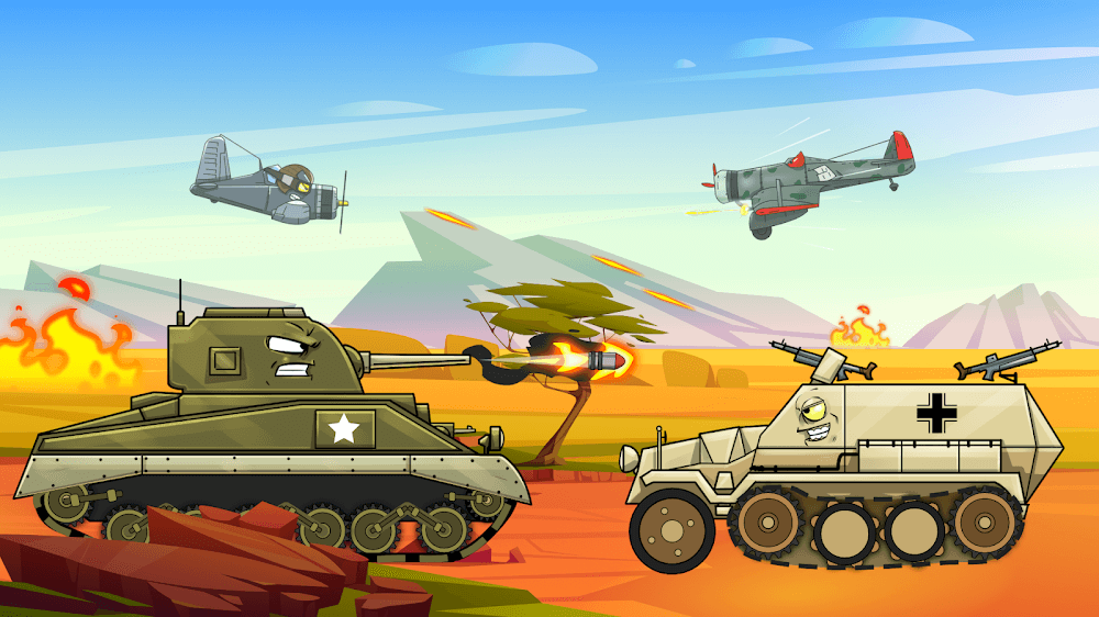 Merge Tanks: Combat war Stars v2.72.00 MOD APK (Unlimited Money)