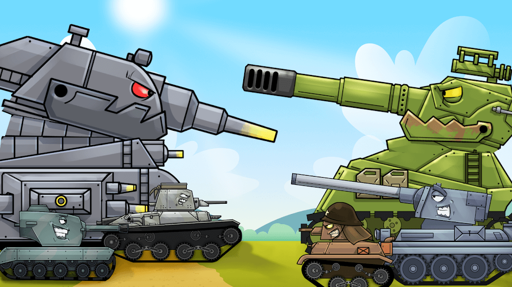 Merge Tanks: Combat war Stars v2.72.00 MOD APK (Unlimited Money)