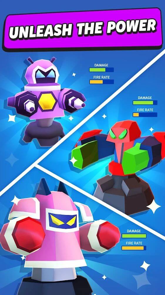 Merge Tower Bots v5.6.0 MOD APK (Unlimited Diamonds)