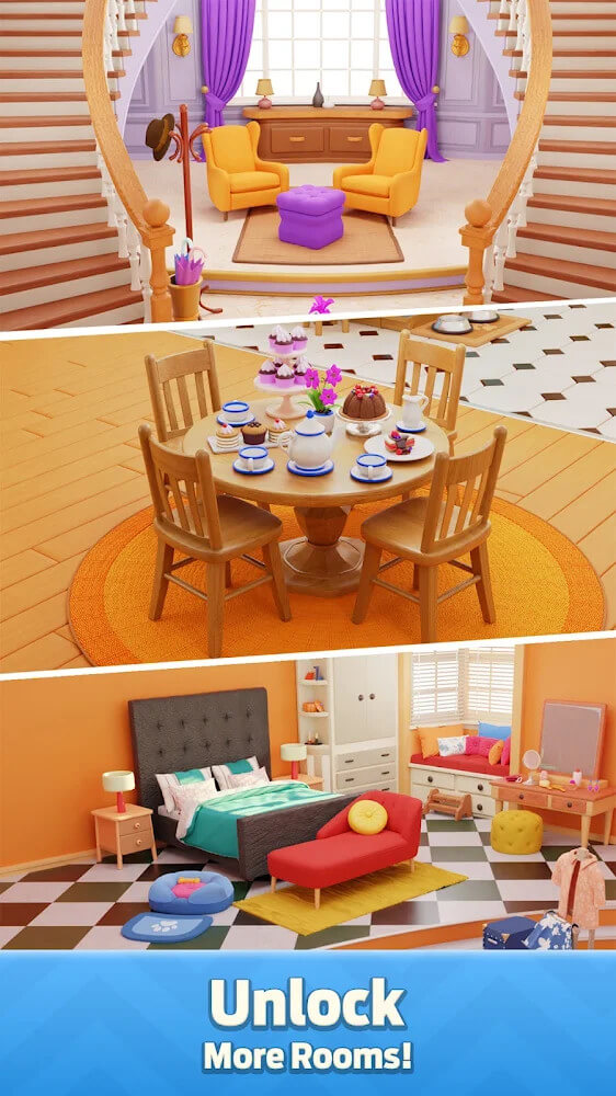 Mergedom: Home Design v2.9.2 MOD APK (Unlimited Money)