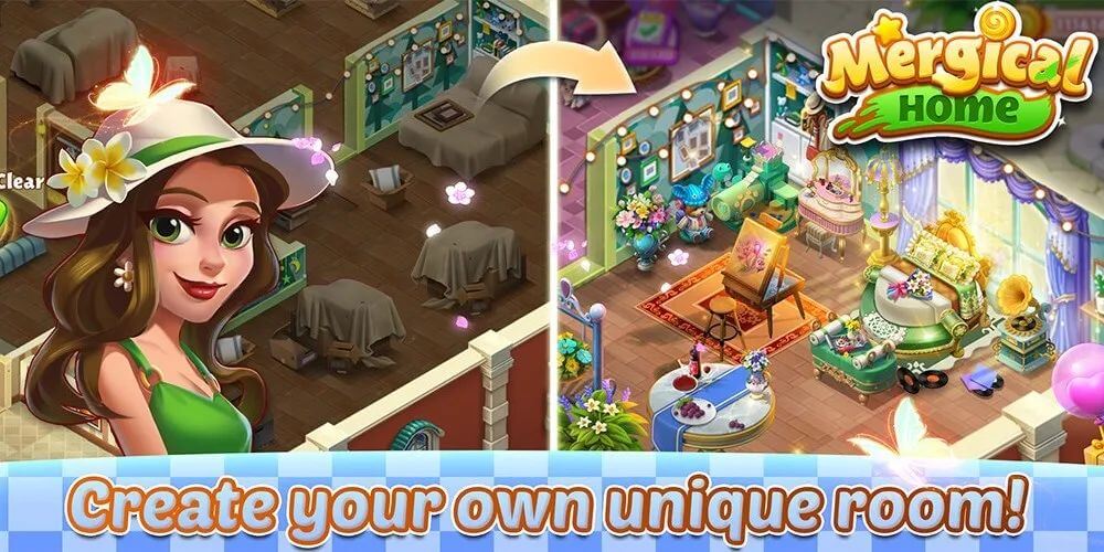 Mergical Home v0.1.6 MOD APK + OBB (Unlimited Money)