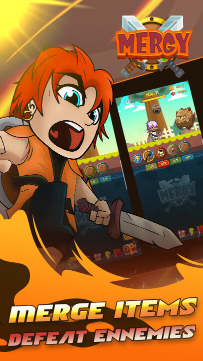 Mergy v3.2.5 MOD APK (Menu/God Mode, Attack Speed)