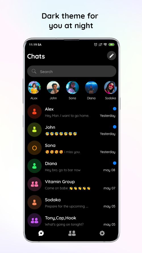 Messenger Theme v65 MOD APK (Premium Unlocked)