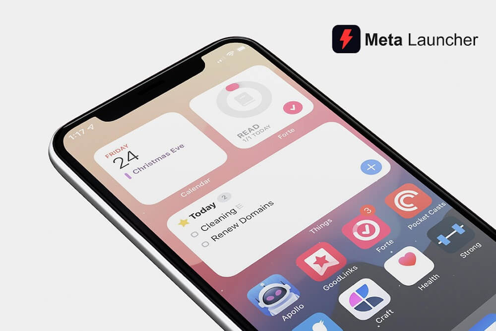 Meta Launcher v49 MOD APK (Full Paid, Removed ADS)