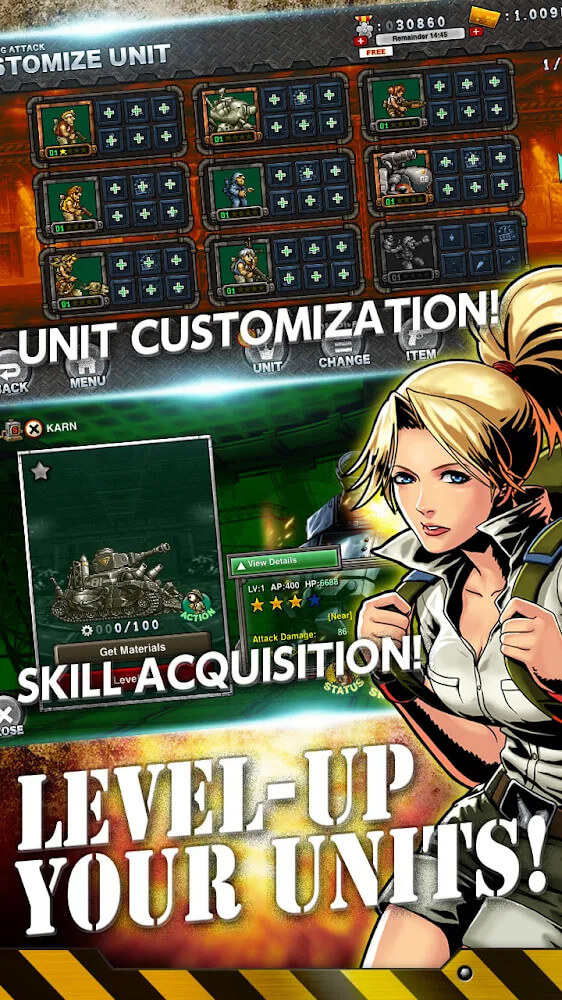 Metal SLug Attack v7.13.0 MOD APK (Unlimited Energy/No CD)