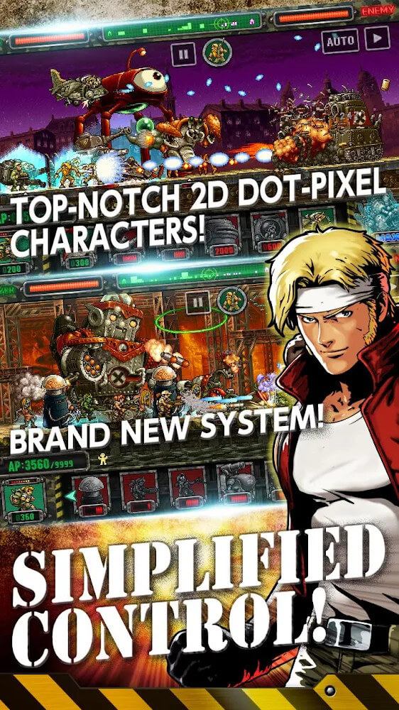 Metal SLug Attack v7.13.0 MOD APK (Unlimited Energy/No CD)