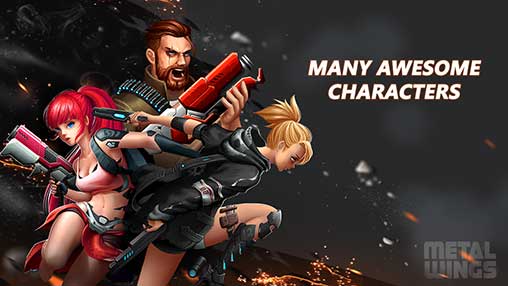 Metal Wings: Elite Force 6.7 Apk + Mod Money for Android