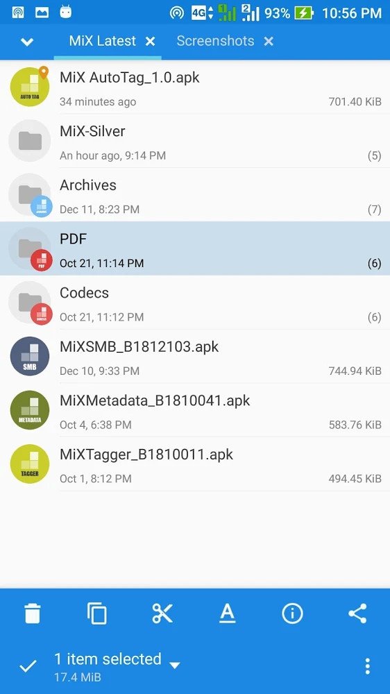MiXplorer Silver - File Manager v6.56.5 APK (Paid/Plugins) Download