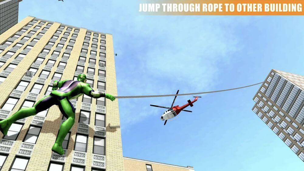 Miami Rope Hero Spider v1.11.0 MOD APK (Free Shopping, Speed)