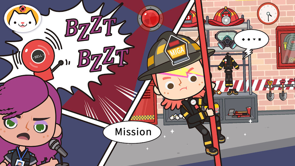 Miga Town: My Fire Station v1.6 APK + MOD (All Unlocked)