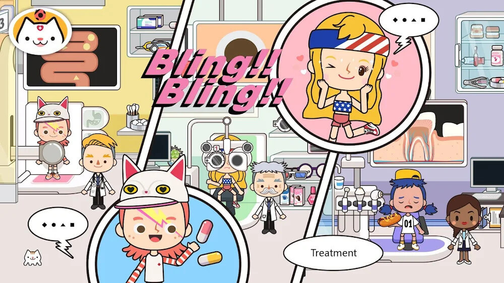 Miga Town: My Hospital v1.10 MOD APK (All Unlocked)