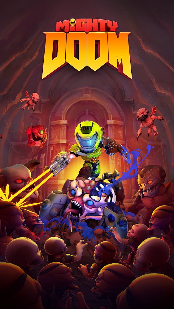 Mighty DOOM v0.10.2 MOD APK + OBB (Menu/God Mode)