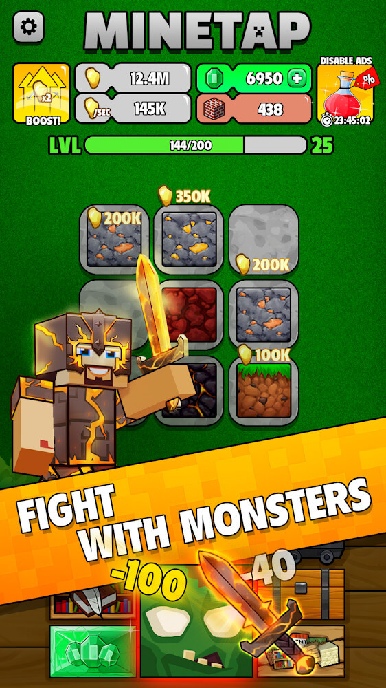 Minetap v2.4.9 MOD APK (Free Shopping, Money, XP)