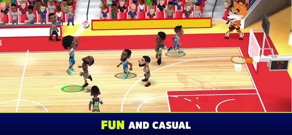 Mini Basketball v1.5.17 MOD APK (Dumb Enemies, Easy Wins)