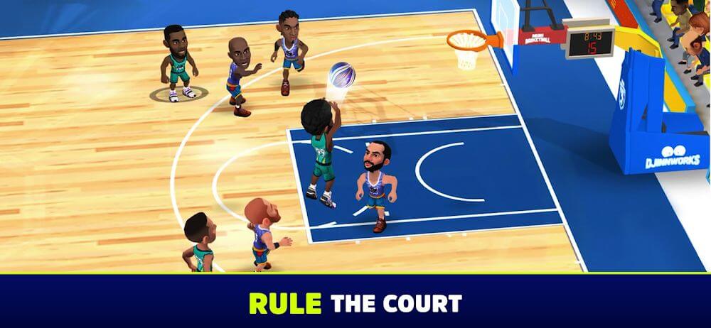 Mini Basketball v1.5.17 MOD APK (Dumb Enemies, Easy Wins)