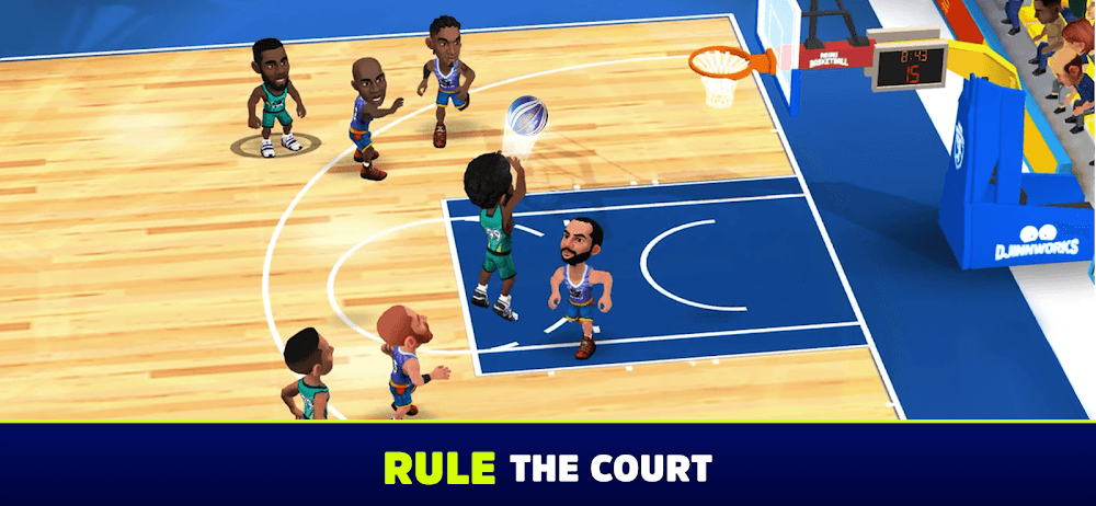 Mini Basketball v1.6.7 MOD APK (Dumb Enemies, Speed)