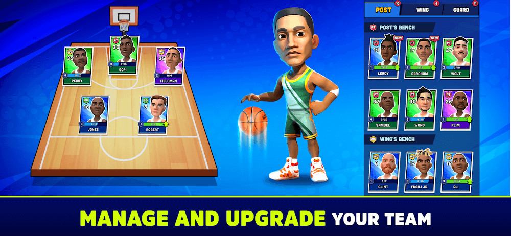 Mini Basketball v1.6.7 MOD APK (Dumb Enemies, Speed)