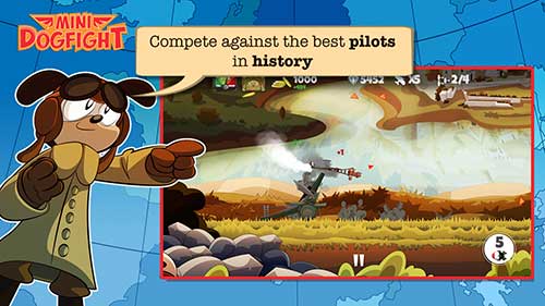Mini Dogfight 1.0.47 Apk + Mod (Money) + Data for Android