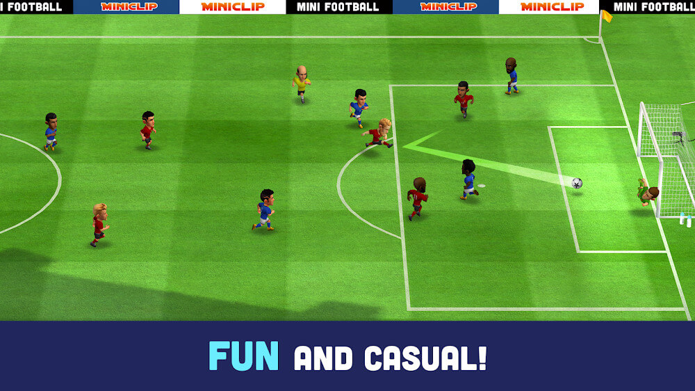 Mini Football v2.2.5 MOD APK (Speed, Dumb Enemy, Free Rewards)